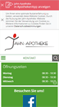 Mobile Screenshot of jahn-apotheke-graefelfing.de